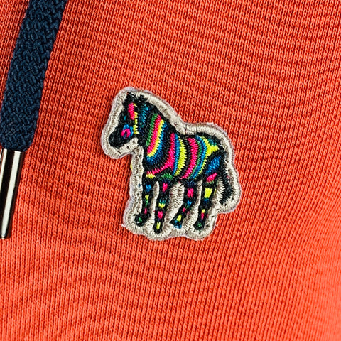 PS by PAUL SMITH Size M Orange Cotton Zip Up Sweatshirt