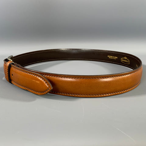 BARRETT Size 34 Brown Leather Belt