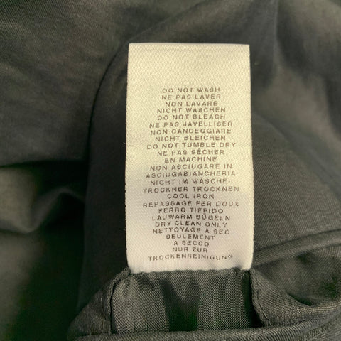 PAUL SMITH Size 38 Black Cotton Blend Single Breasted Sport Coat