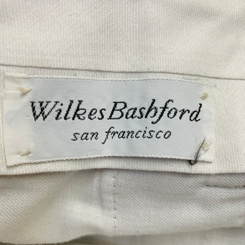 WILKES BASHFORD Size 28 Brown Tan Corduroy Pleated Casual Pants