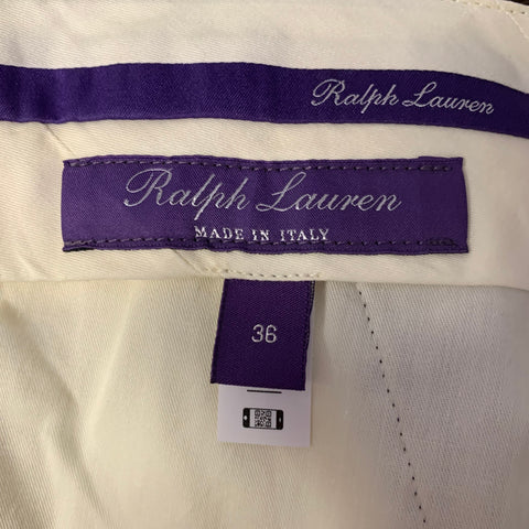 RALPH LAUREN Size 36 Brown Corduroy Cotton Straight Leg Pants