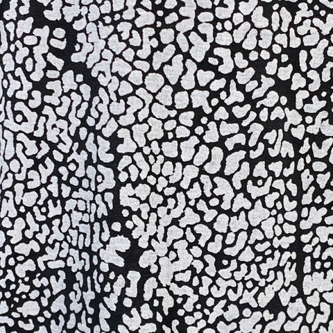 SAINT LAURENT Size S Black Grey Marbled Short Sleeve T-shirt