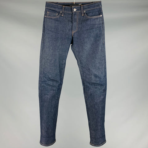 LEVI STRAUSS Size 29 Blue Cotton Blend Slim Straight Five Pockets Jeans