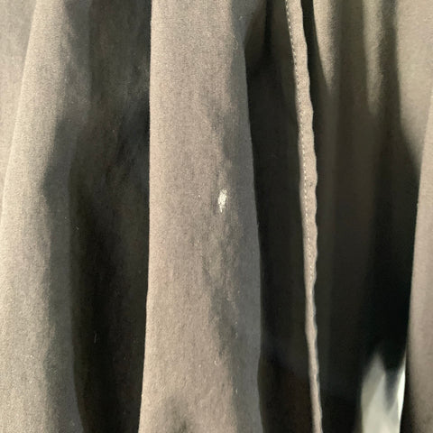 YOHJI YAMAMOTO Size M Black Cotton FN-B10-004 Open Front Cardigan  Womens