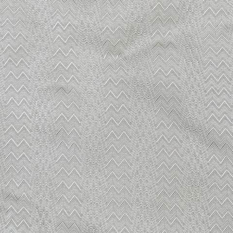 Écharpe à franges jacquard à chevrons crème VINTAGE