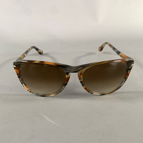 PERSOL Brown PO3038S Acetate Sunglasses