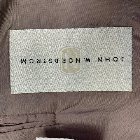 JOHN W. NORDSTROM Size 42 Brown Yellow Houndstooth Wool Sport Coat