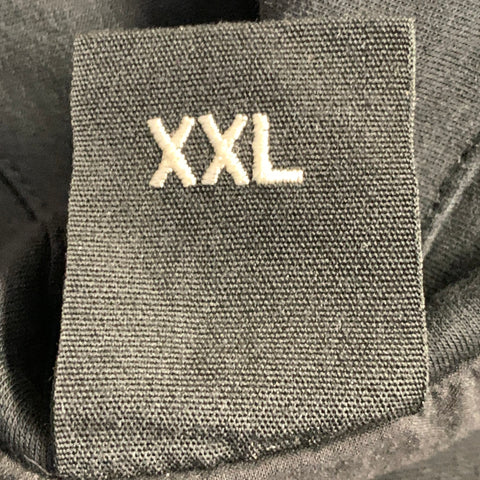 Veste THOM KROM taille XXL noire en mélange de coton à revers crantés et un bouton