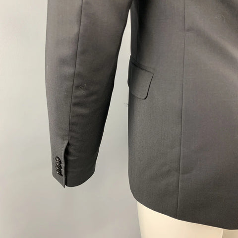 DOLCE & GABBANA Size 36 Black Wool Sport Coat D&G by DOLCE & GABBANA