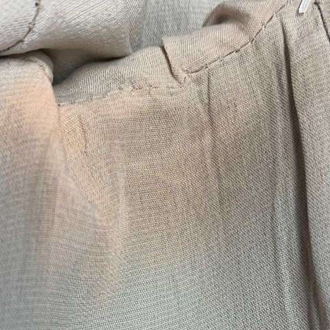 MAX MARA Taille 38 Blazer Fleuri en Polyester Marron Taupe
