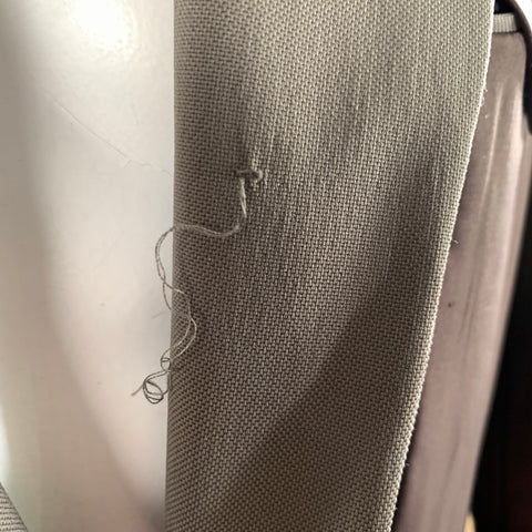 PRADA Size L Green Olive Solid Belted Coat