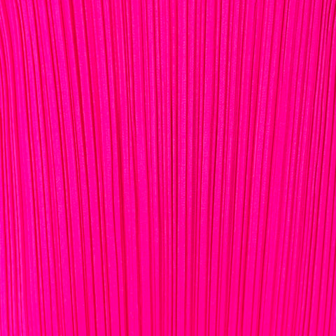 ISSEY MIYAKE PLEATS PLEASE Size L Fuchsia Pink Polyester Pleated Shift Dress