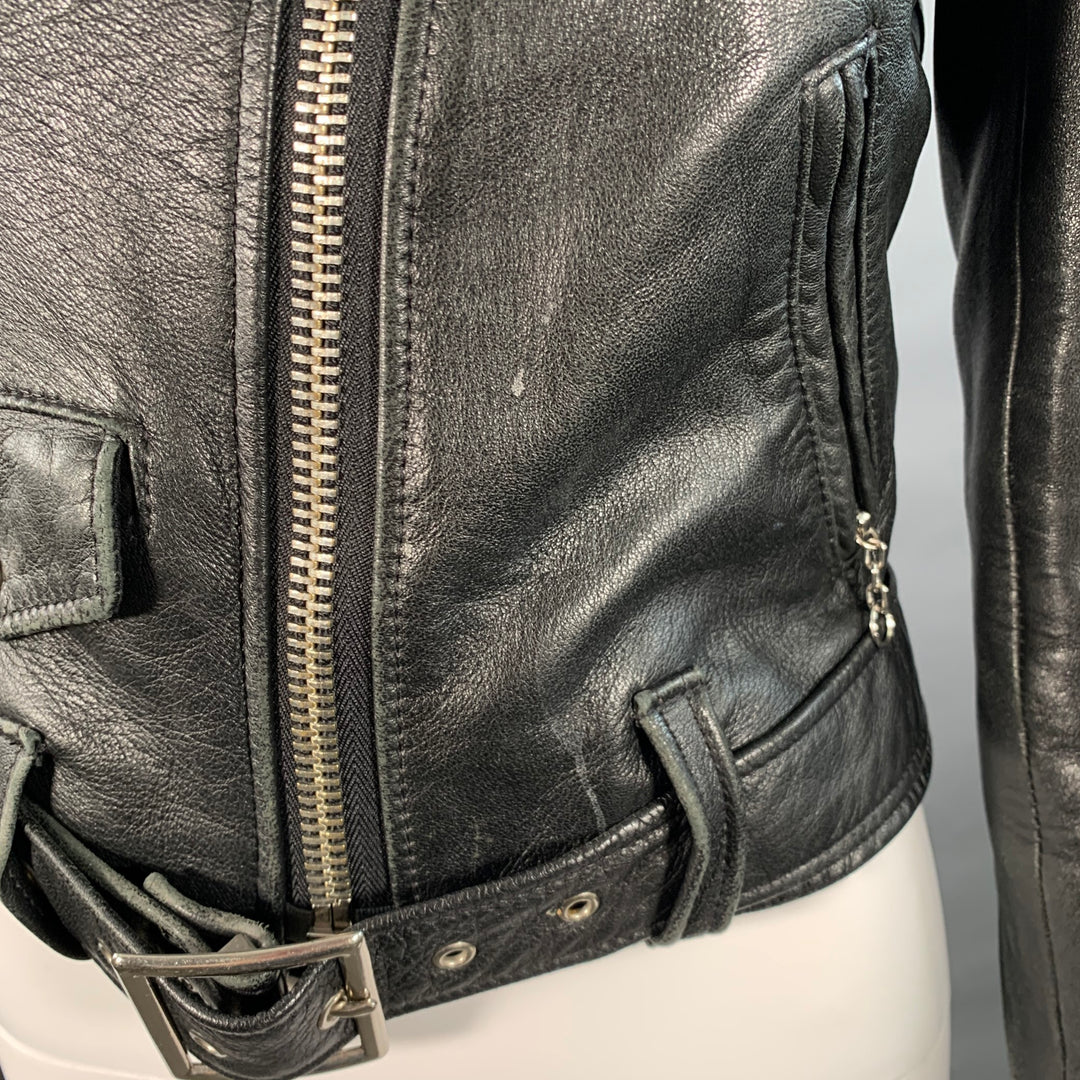 PERFECTO by SCHOTT Size XS Black Leather Motorcycle Jacket