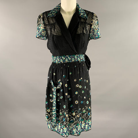anna sui silk dress Vintage Anna Sui Silk Dress 90s