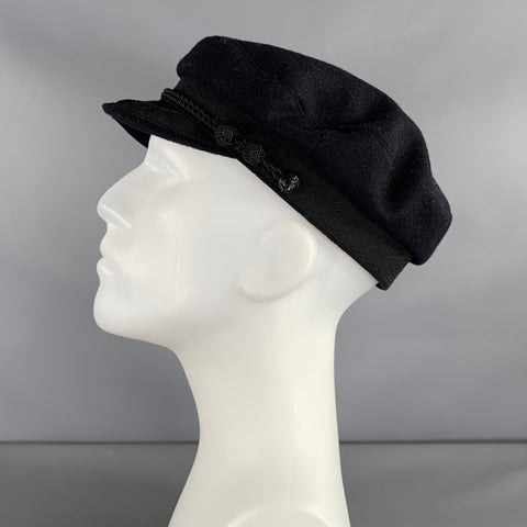 ROBERT KIRK Size 57 Black Wool Hats