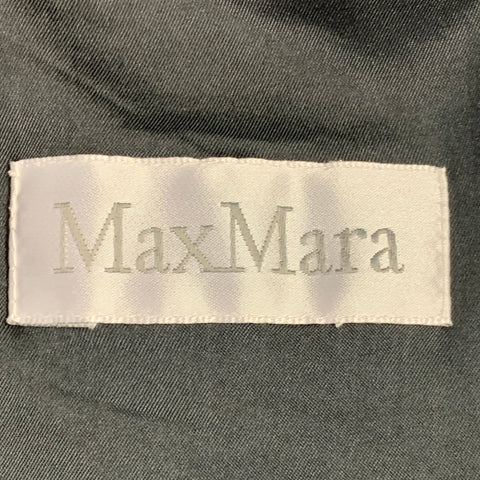 MAX MARA Size 6 Navy Triacetate Blend Notch Lapel Jacket Blazer