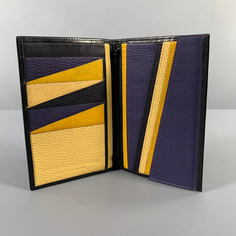 HESTER VAN EEGHEN Black Multicolour Leather Wallet