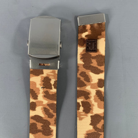 Ceinture Camouflage Marron Taille Unique ACNE