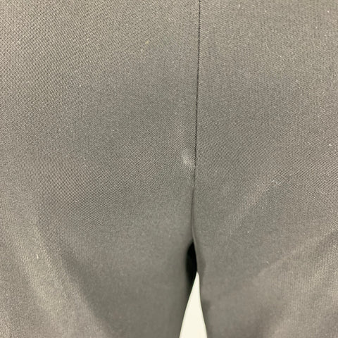 ALEXANDER WANG Talla 6 Pantalones casuales ajustados de mezcla de triacetato negro