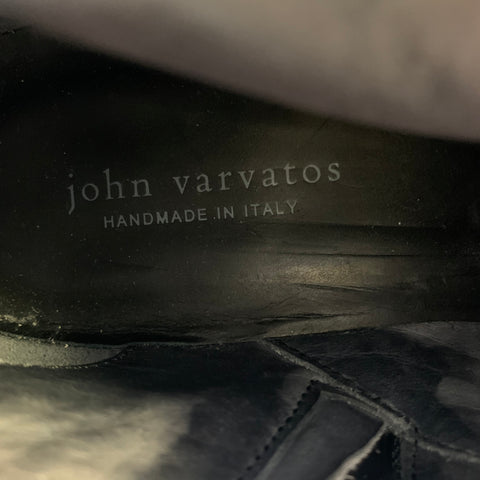 JOHN VARVATOS Size 9.5 Brown Leather Boots