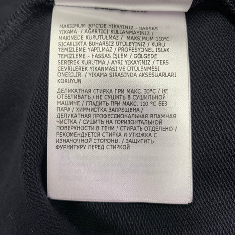 MONCLER Size S Navy Cotton Blend Hooded Jacket