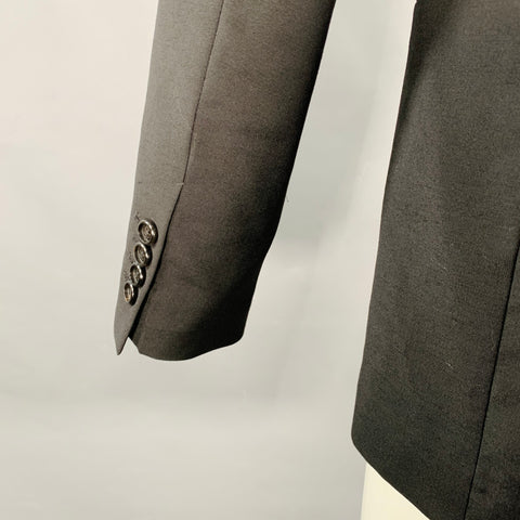 AMI by ALEXANDRE MATTIUSSI Size 36 Black Wool Sport Coat