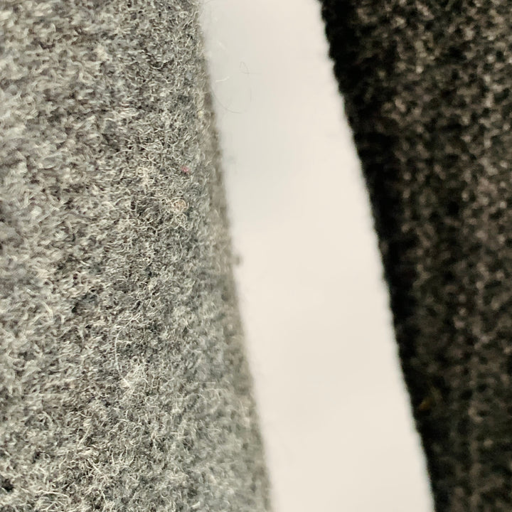 EVAM EVA Size S Grey Charcoal Wool Camel Sweater Above Knee Dress