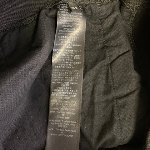 TOM FORD Size 36 Black Viscose Polyamide Sweatpants Casual Pants