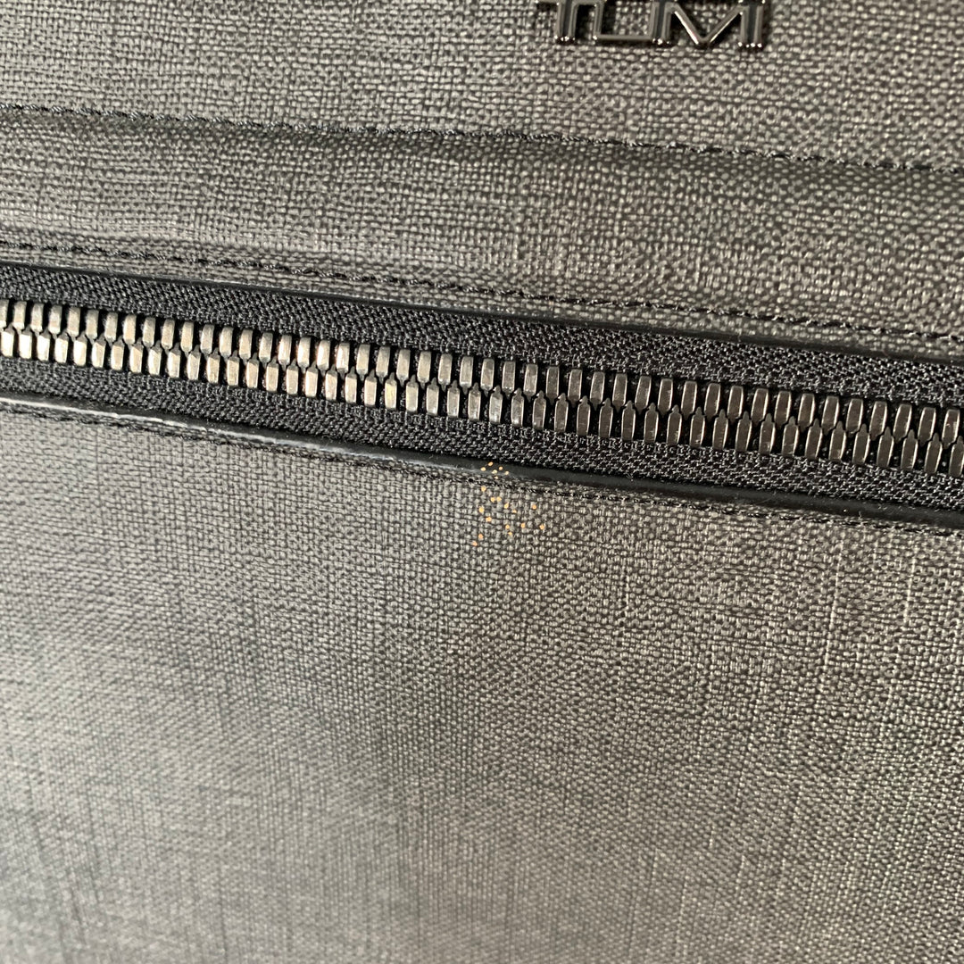 TUMI Black Coated Canvas Laptop Bag