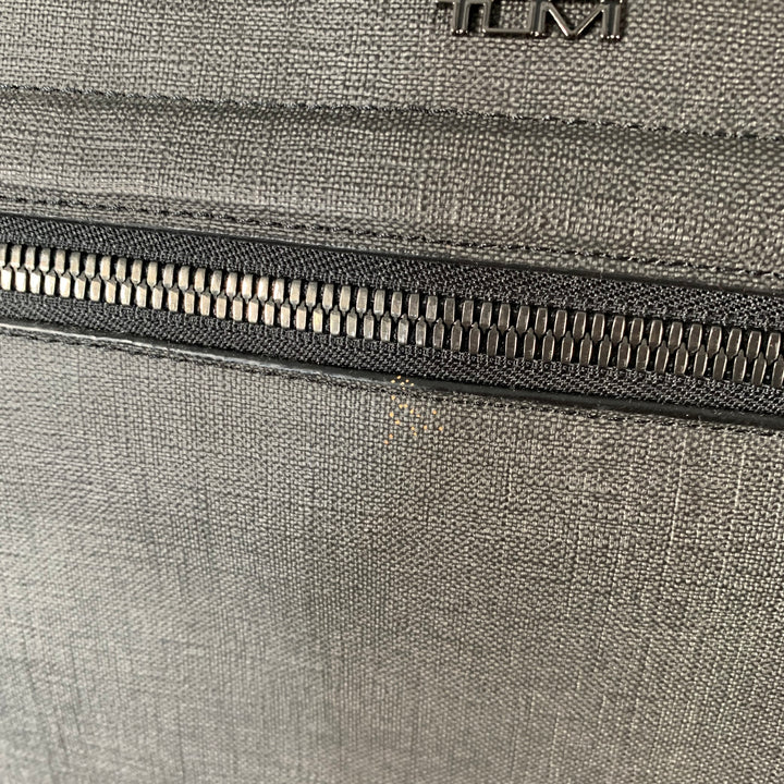 TUMI Black Coated Canvas Laptop Bag