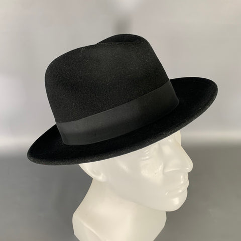 GOORIN BROTHERS Size L Black WPL 5923 Wool Hats