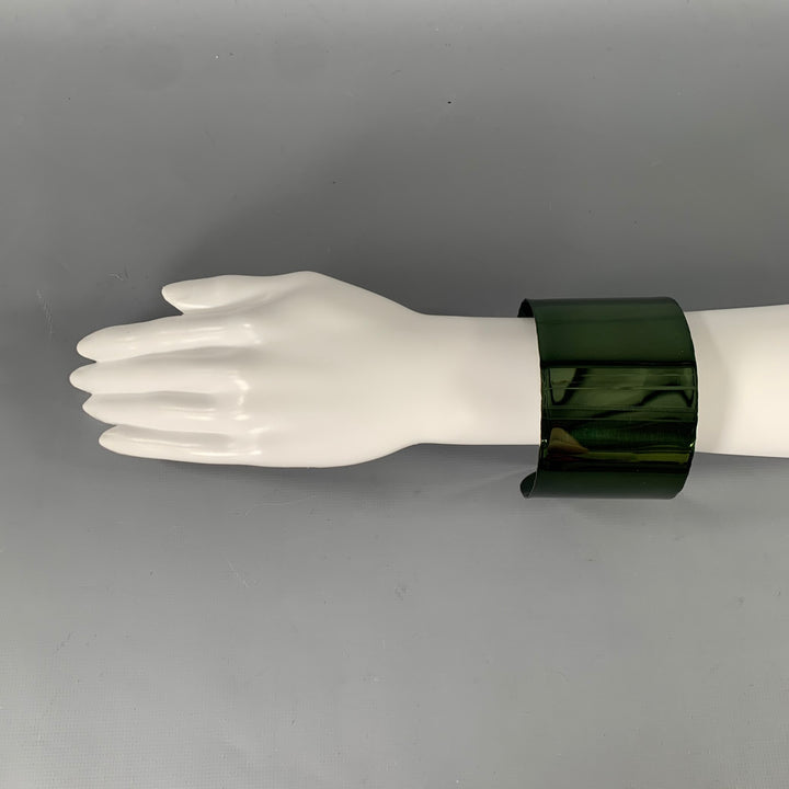 MAISON MARTIN MARGIELA Green Metallic Metal Bracelet