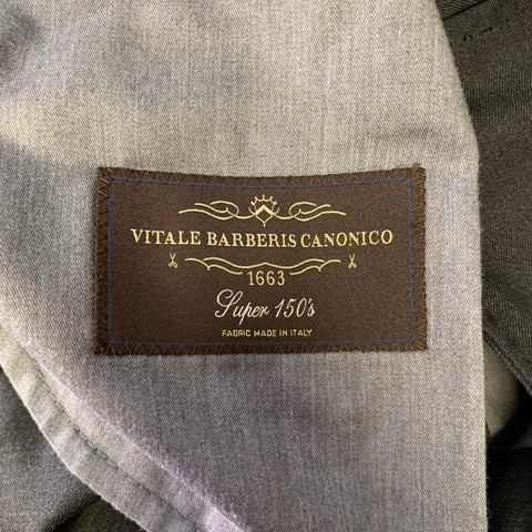 ATELIER MUNRO Size 32 Charcoal Wool Slim Fit Dress Pants