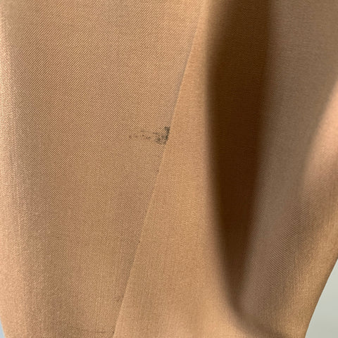 LANVIN Size 36 Tan Wool Zip Fly Casual Pants