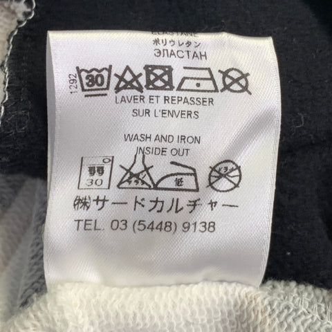 GIVENCHY Size S Black Brown Cream Cotton Geometric Crew Neck Pullover