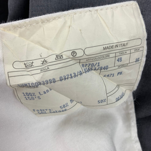 ISAIA Size 32 Gray Lana Wool Dress Pants
