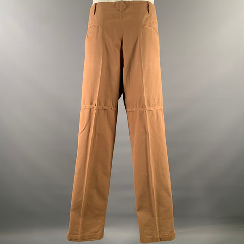 YOHJI YAMAMOTO Chest Size 50 Tan Cotton 40 33 Suit