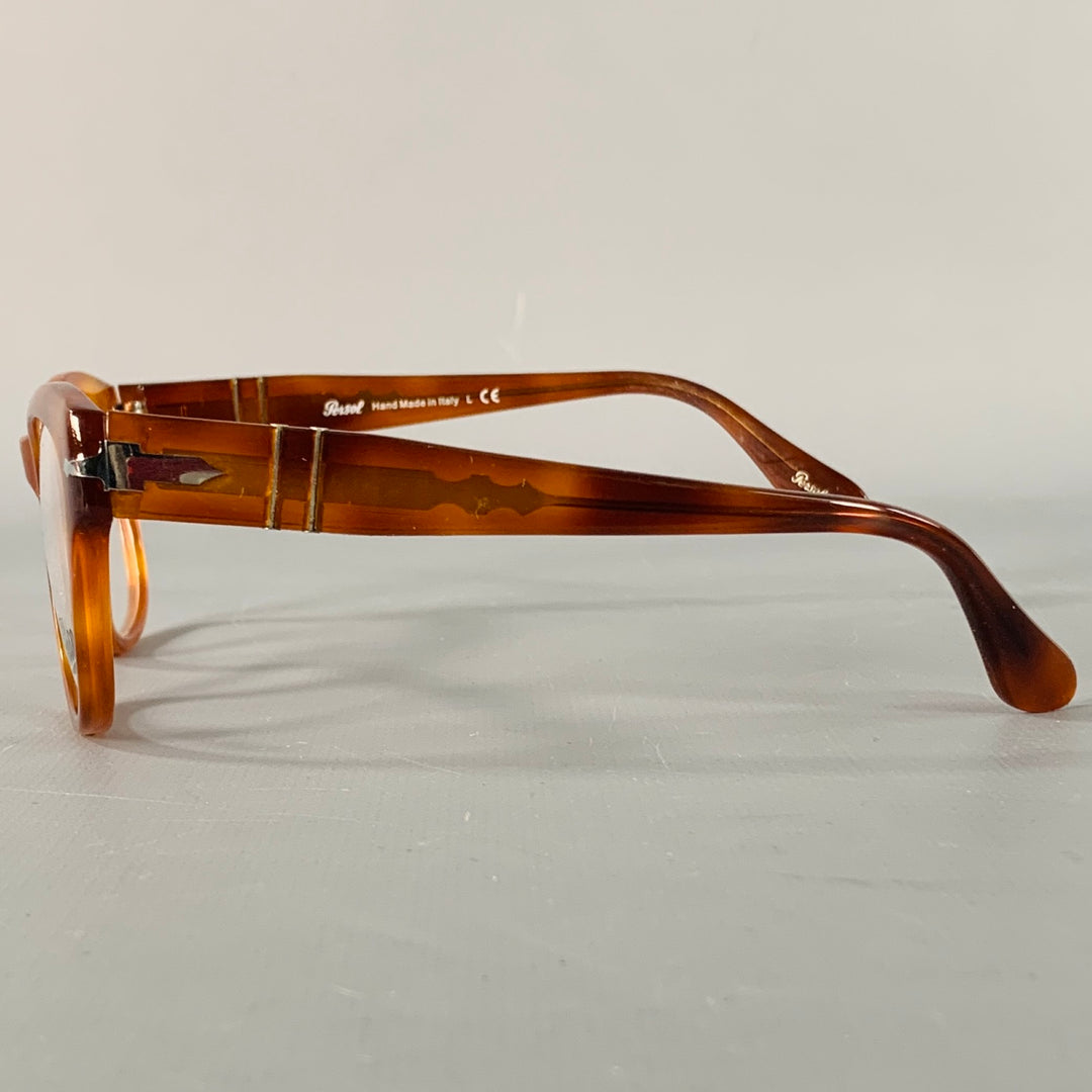 PERSOL Terra di Siena Orange Tortoiseshell Acetate Frames