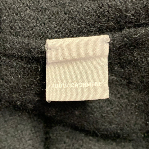 NEIMAN MARCUS Size XL Black Cashmere Knit Turtleneck Pullover