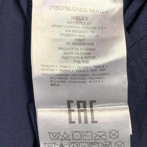 Veste coupe-vent en polyamide CLESSE PIUMINI taille S, bleu marine