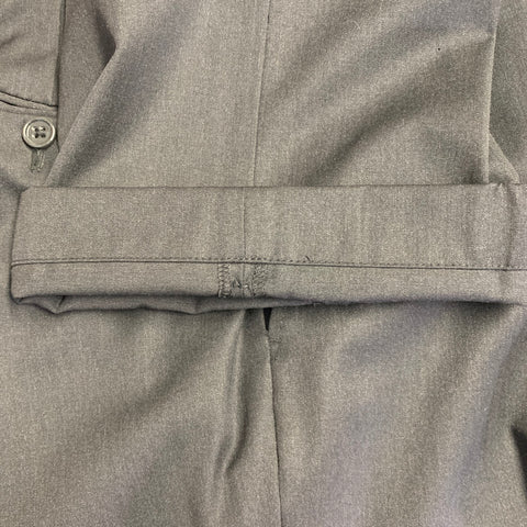 RALPH LAUREN Pantalon habillé droit en sergé de laine noir, taille 32