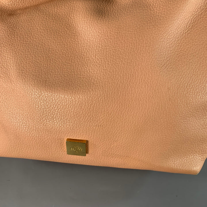 MULBERRY Dusty Pink Pebble Grain Leather Tote Handbag