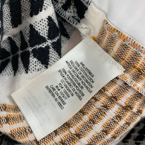ALICE + OLIVIA Size S Multi-Color Cotton Woven Elastic Waistband Casual Pants
