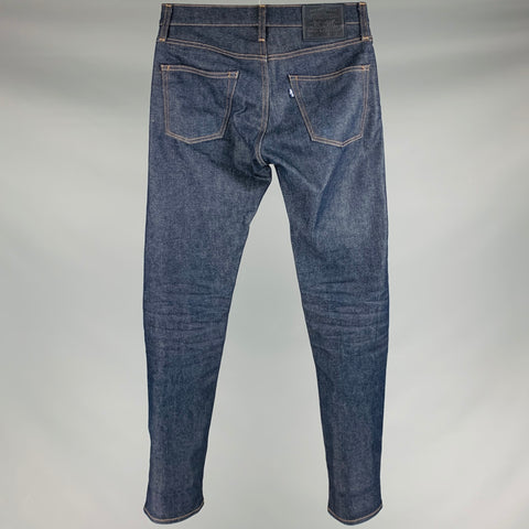LEVI STRAUSS Size 29 Blue Cotton Blend Slim Straight Five Pockets Jeans