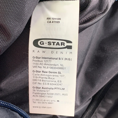G-STAR Black Quilted Polyamide Top Handles Bag