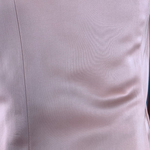 DRIES VAN NOTEN Size 36 Pink Viscose Single Breasted Notch Lapel Sport Coat