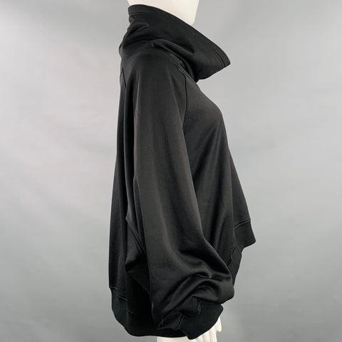 GIVENCHY Size XS Black Cotton Polyamide Oversized Casual Top