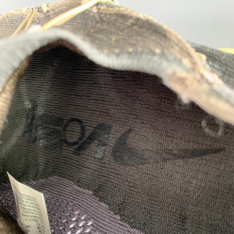 NIKE Size 10 -ISPA Mindbody- Grey Olive Camo Cotton Slip On Sneakers