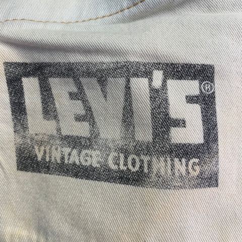 LEVI STRAUSS Size 33 Blue Cotton Straight Selvedge Jeans