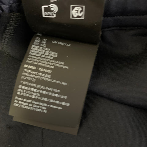PRADA Size XL Navy Polyester Elastane Elastic Waistband Casual Pants